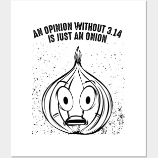 Maths Pun Onion Posters and Art